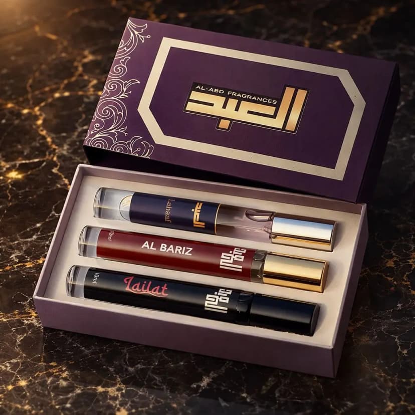 Perfume Hamper Set Of 3 10ml's.
